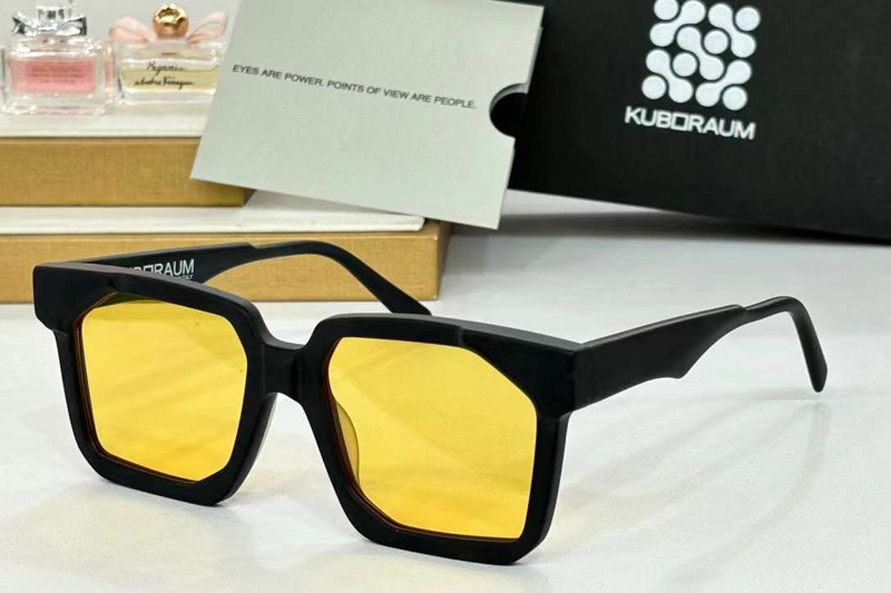 Maske K30 Sunglasses Matte Black Yellow