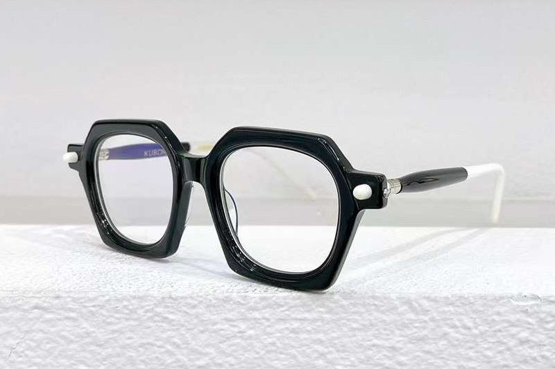 Maske P10 Eyeglasses Black White