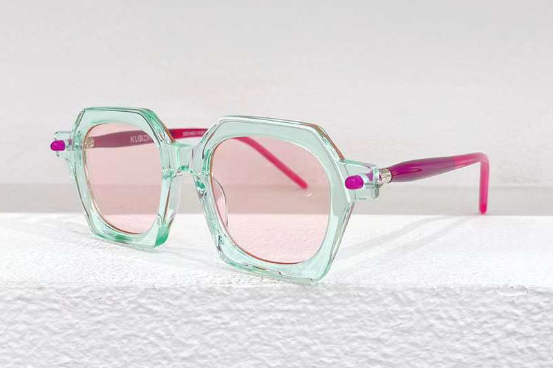 Maske P10 Sunglasses Green Wine Pink