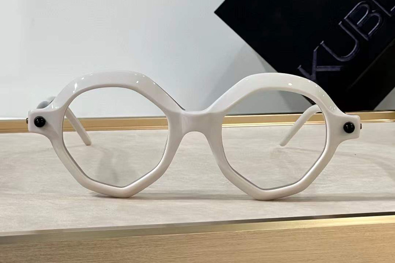 Maske P18 Eyeglasses White