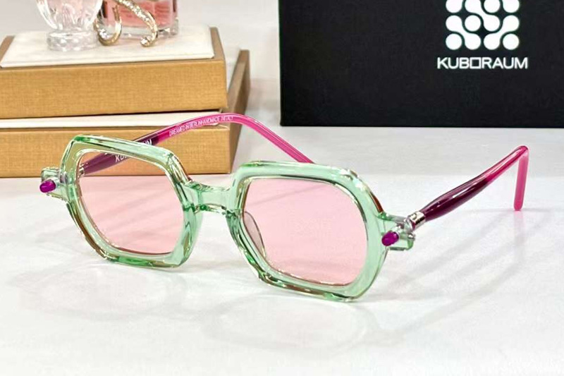 Maske P3 Sunglasses Clear Green Pink