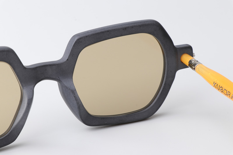 Maske P3 Sunglasses Matte Black Light Brown