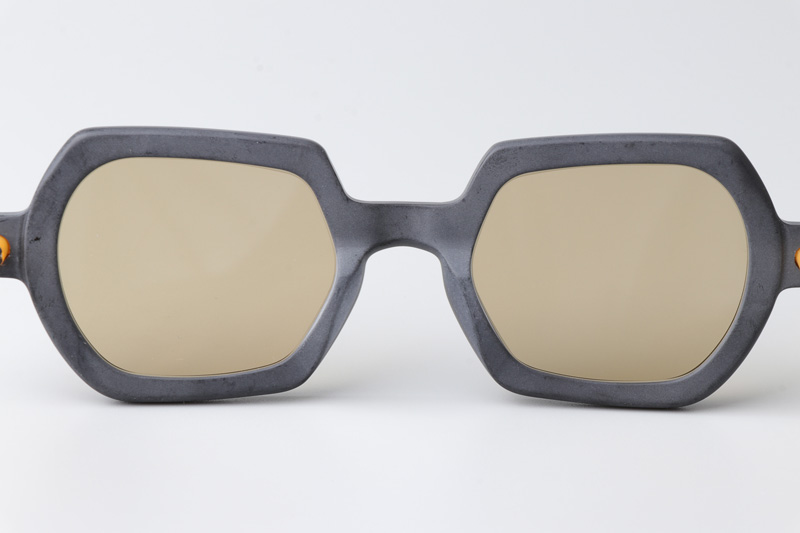 Maske P3 Sunglasses Matte Black Light Brown