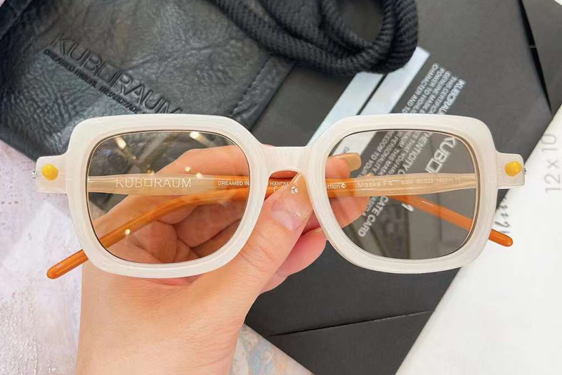 Maske P4 Sunglasses Cream Orange Yellow