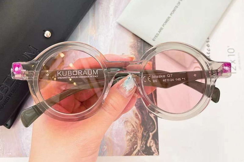 Maske Q7 Sunglasses Gray Pink