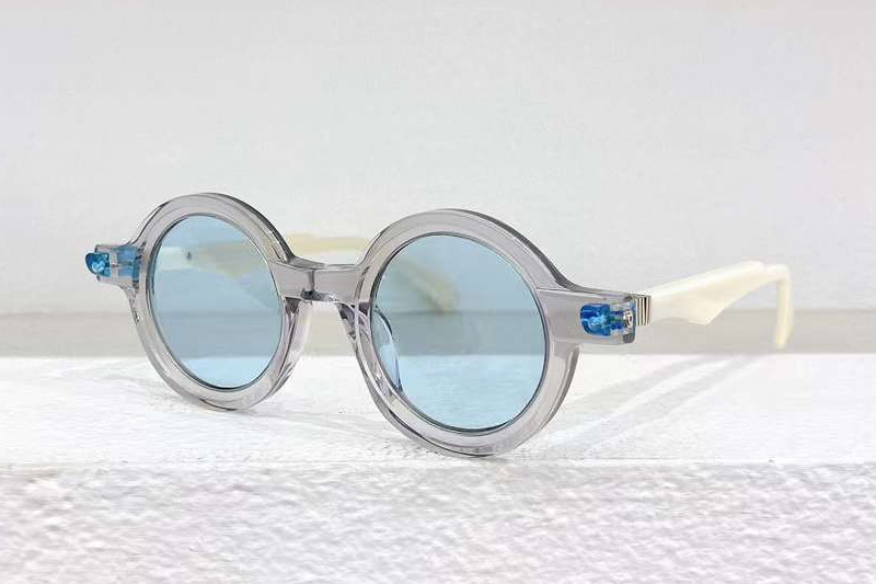 Maske Q7 Sunglasses Gray White Blue