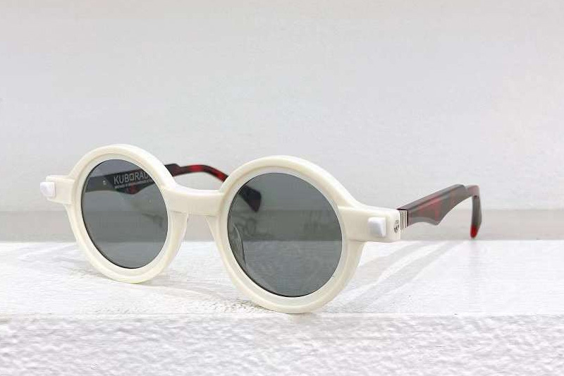 Maske Q7 Sunglasses White Tortoise Gray