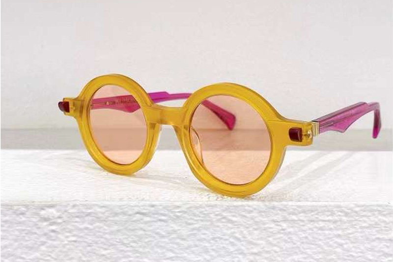 Maske Q7 Sunglasses Yellow Wine Pink