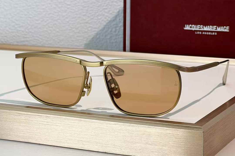 Melville Sunglasses Gold Brown