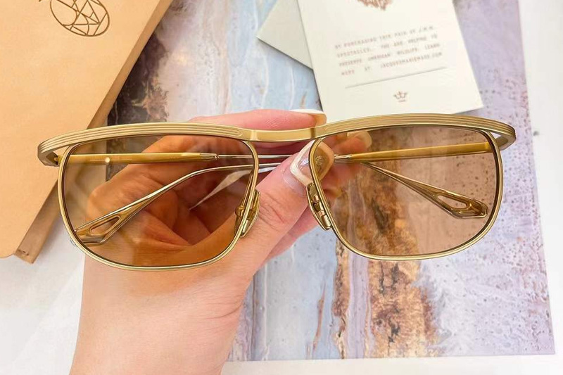 Melville Sunglasses Gold Brown