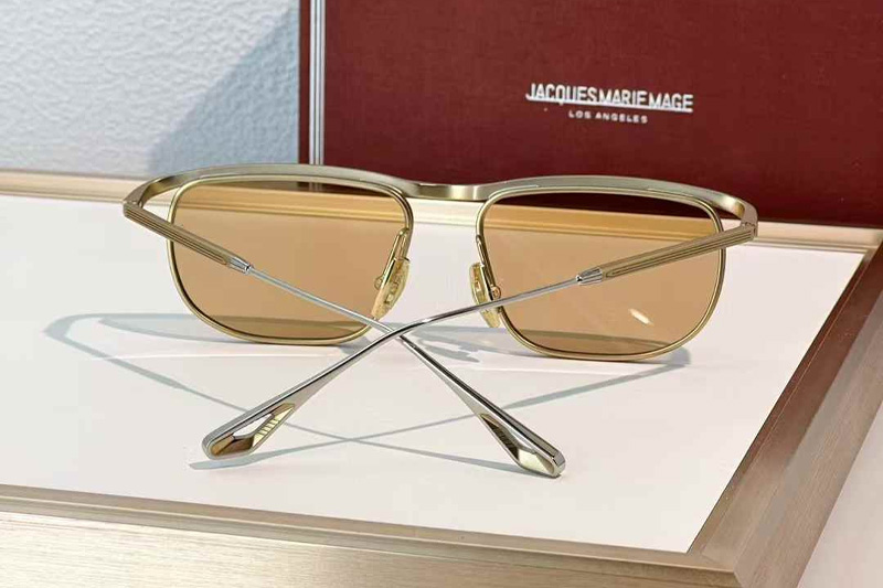 Melville Sunglasses Gold Brown