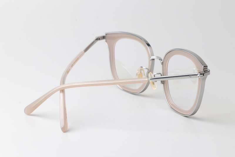 Mont Eyeglasses Pink Silver