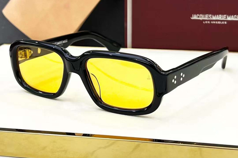 Nakahira Sunglasses Black Yellow