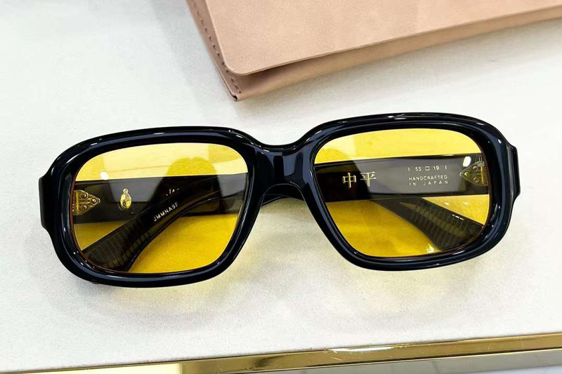 Nakahira Sunglasses Black Yellow