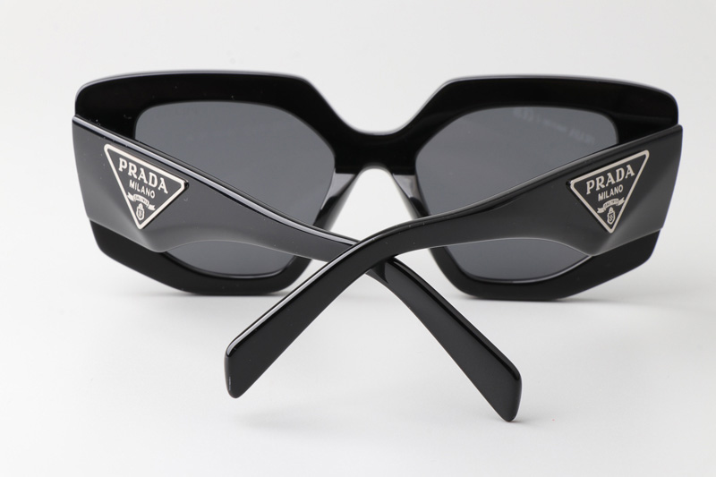 OPR14ZS Sunglasses Black Gray