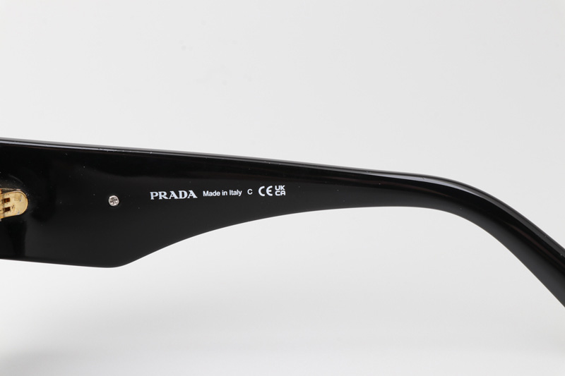 OPR14ZS Sunglasses Black Gray