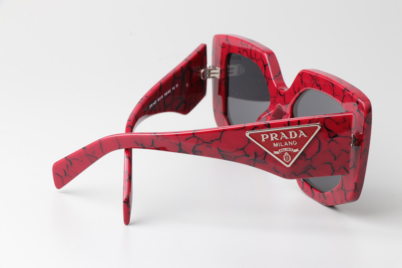 OPR14ZS Sunglasses Red Gray