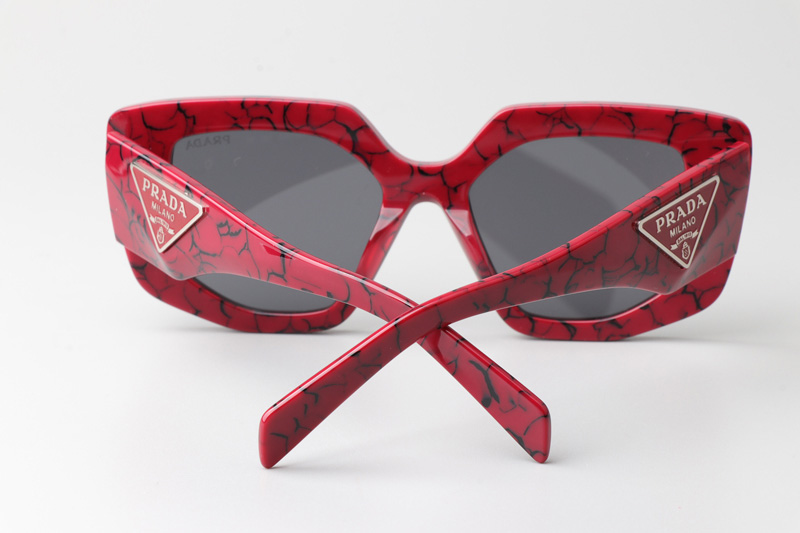 OPR14ZS Sunglasses Red Gray