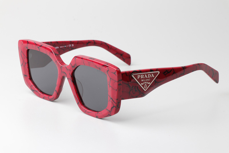 OPR14ZS Sunglasses Red Gray