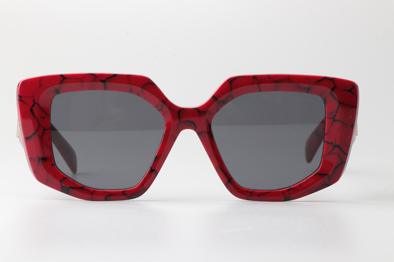 OPR14ZS Sunglasses Red Gray