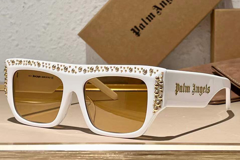 PERI008S Sunglasses White Yellow