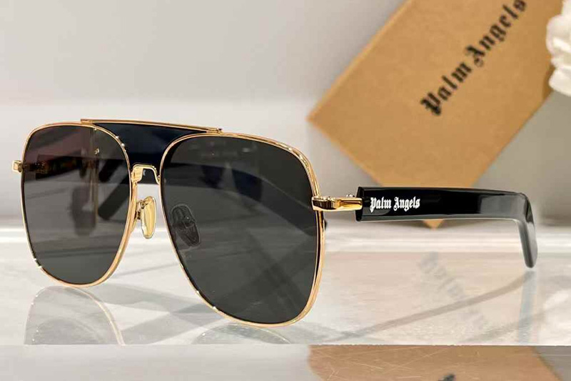 PERI014S Sunglasses Gold Gray