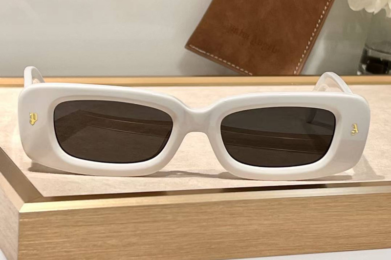 PERI022S Sunglasses White Gray