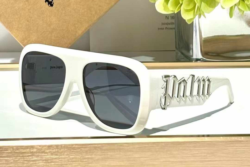 PERI043 Sunglasses White Gray