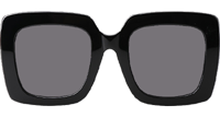 PR26YS Sunglasses Black Gray