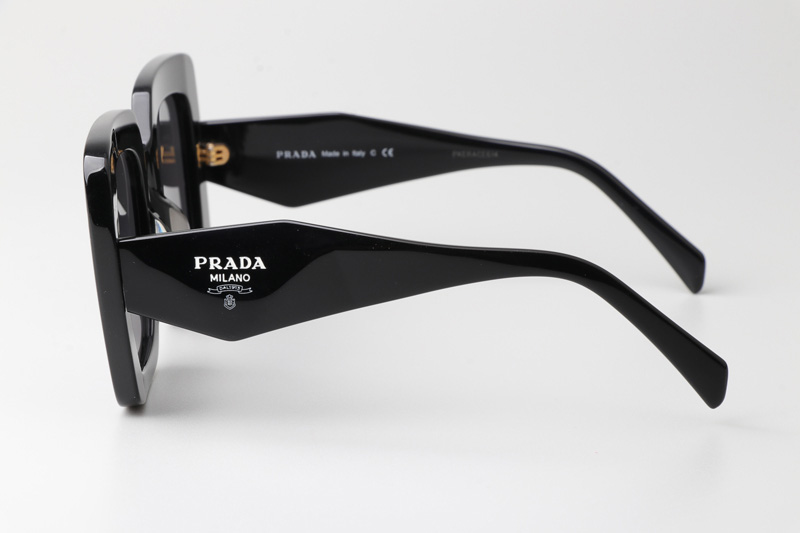 PR26YS Sunglasses Black Gray