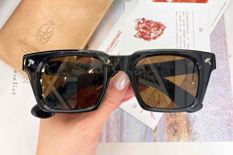 Quentin Sunglasses Black Brown