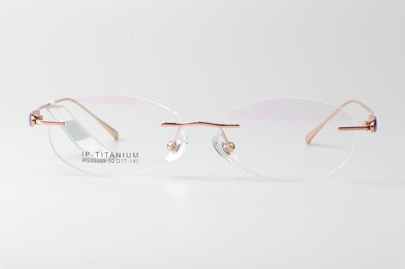 RS20009 Eyeglasses Rose Gold