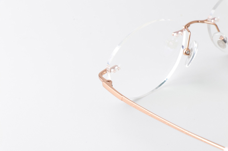 RS20092 Eyeglasses Rose Gold