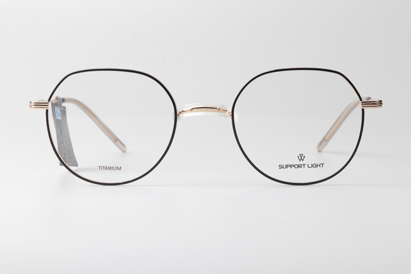 SL1025 Eyeglasses Black Gold