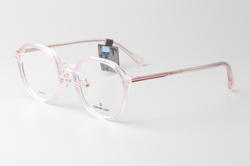 SL202 Eyeglasses Transparent Pink