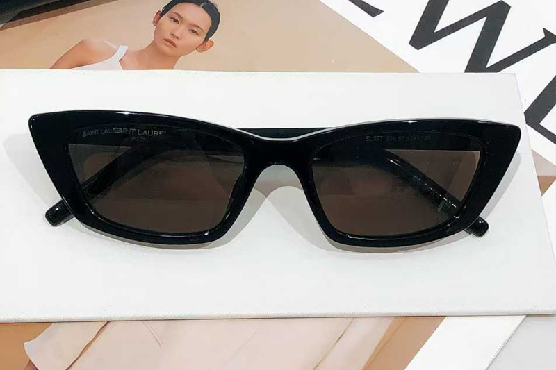 SL277 Sunglasses Black Brown