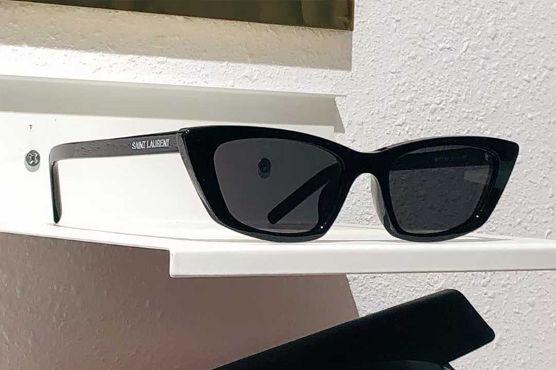 SL277 Sunglasses Black Gray