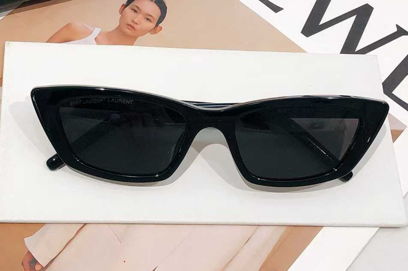 SL277 Sunglasses Black Gray