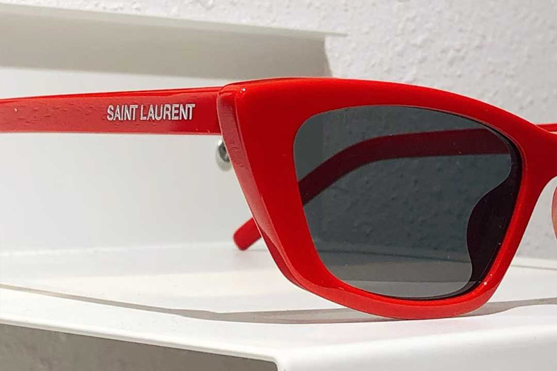 SL277 Sunglasses Red Gray