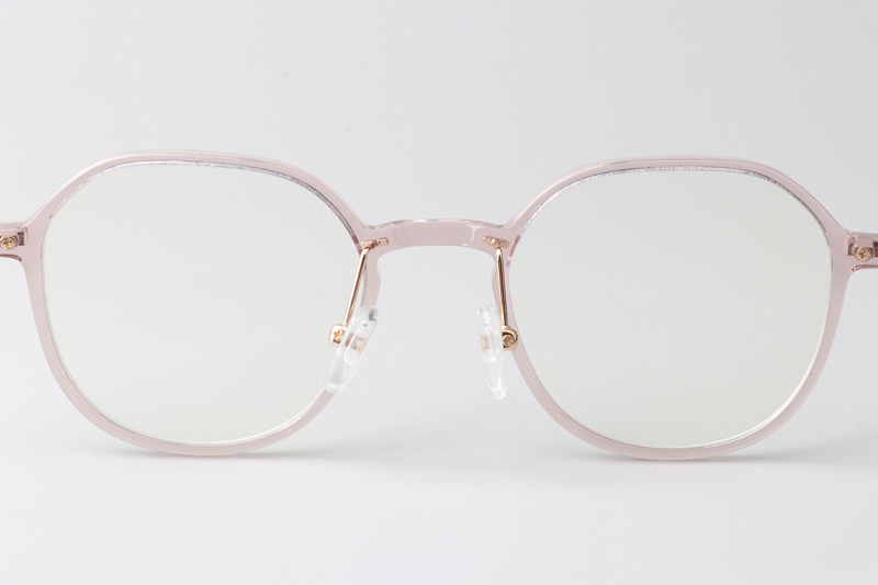SL3004 Eyeglasses Transparent Pink Gold