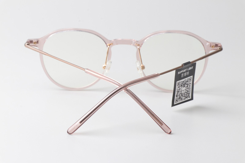 SL3005 Eyeglasses Transparent Pink Gold