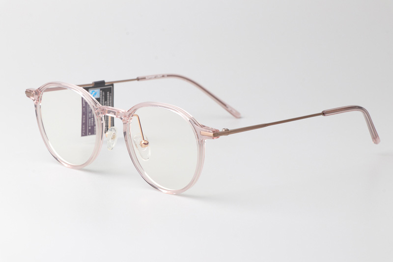 SL3005 Eyeglasses Transparent Pink Gold