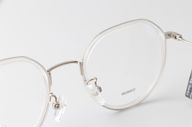 SL3016 Eyeglasses Transparent Silver