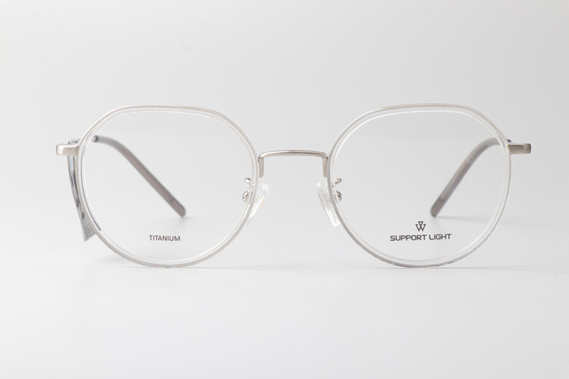 SL3016 Eyeglasses Transparent Silver