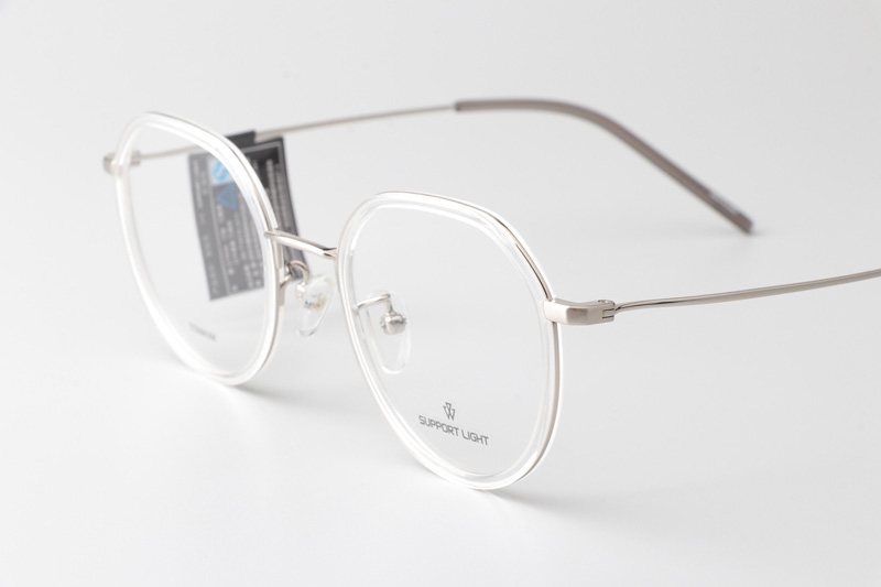 SL3016 Eyeglasses Transparent Silver