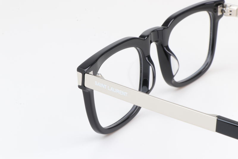 SL581 Eyeglasses Black Silver