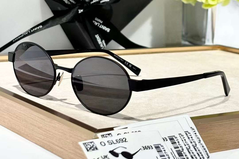 SL692 Sunglasses Black Gray