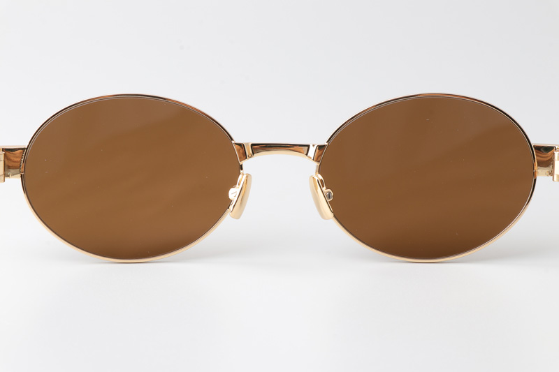 SL692 Sunglasses Gold Brown