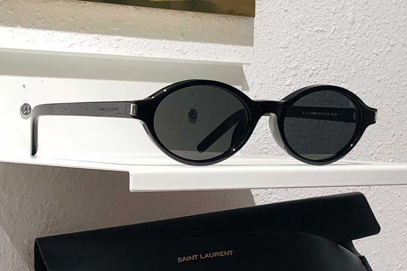 SL751 Sunglasses Black Gray