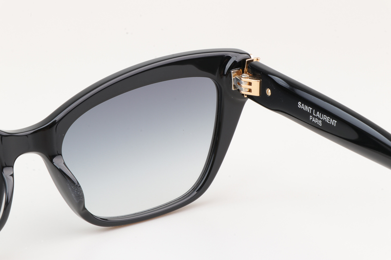 SLM117 Sunglasses Black Gradient Gray